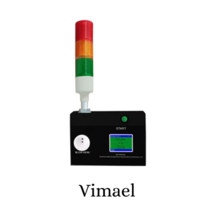 Alcoholímetro Fit AT304 Con Impresora Para Montar En La Pared