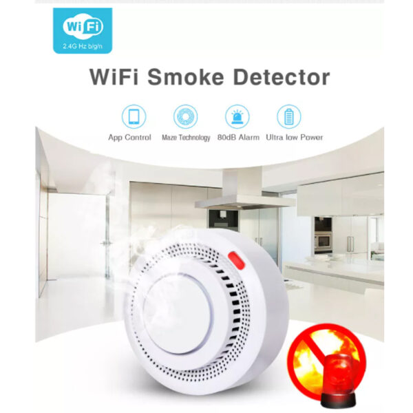 DETECTOR DE HUMO-CALOR WIFI