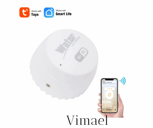 ensor wifi de agua en piso