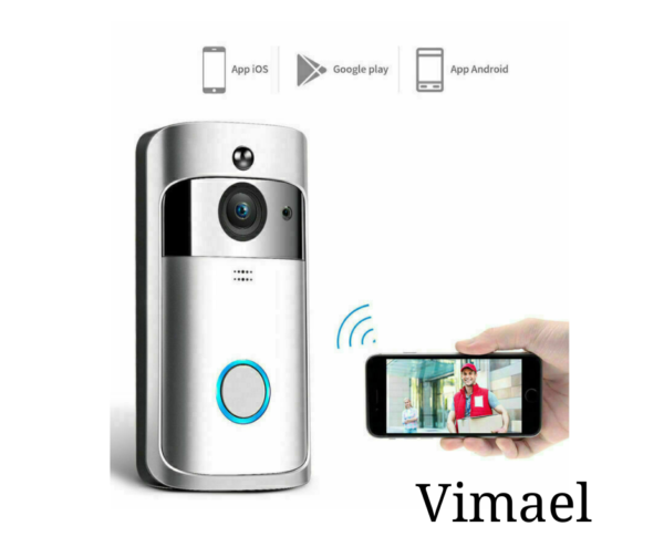 Video Timbre WIFI Sensor IR Compatible Tuya