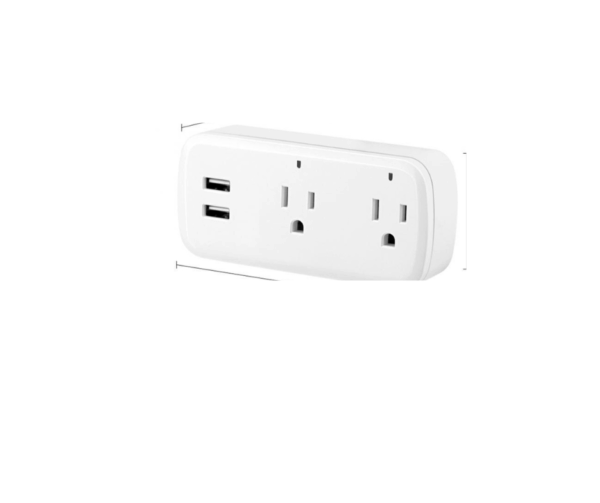 tomacorriente wifi de 2 tomas