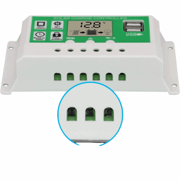 controlador de carga-solar