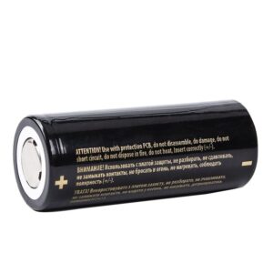 Batería Recargable De Litio 26650 3.7 V 5000 Mah
