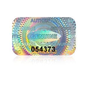 etiqueta holografica
