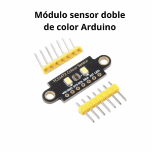 Módulo sensor doble de reconocimiento de color TCS3472 con filtro IR para Arduino