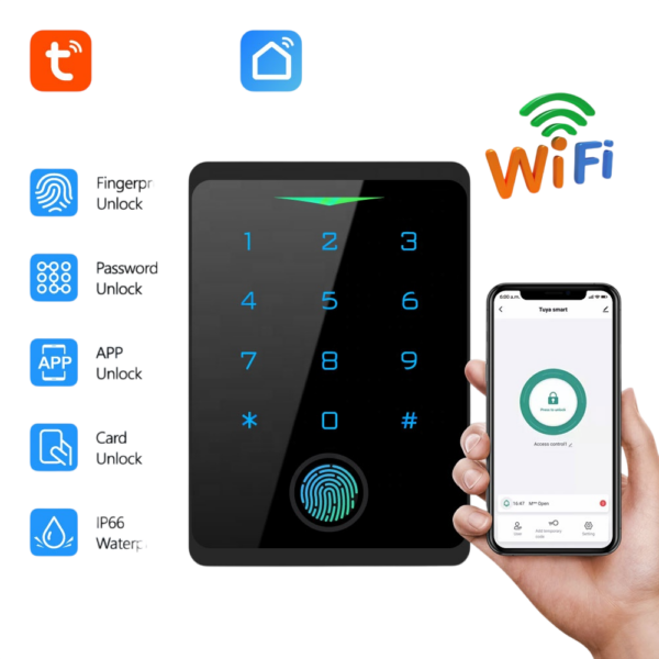 Detalles del adjunto teclado-control-huella