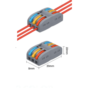conector de cables 3 a 3