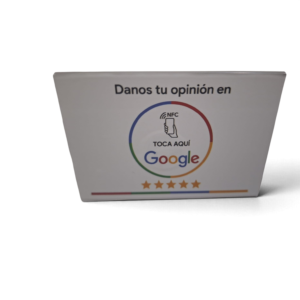 acrilico para google review